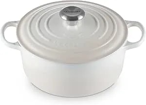 Le Creuset Enameled Cast Iron Signature Round Dutch Oven, 4.5 Qt., Meringue