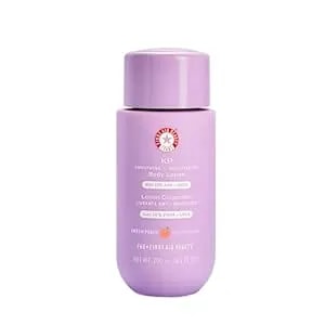 First Aid Beauty - Kp Smoothing + Brightening Body Lotion With 10% Aha, Lactic Acid, Urea + Colloidal Oatmeal, Exfoliate & Moisturize, Banish Keratosis Pilaris Bumps, New Peach Scent (6. 7 Fl Oz)
