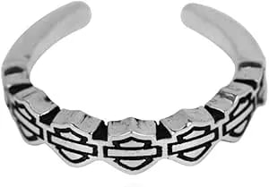 Harley-Davidson Women'S Multiple Bar & Shield Toe Ring hdt0012