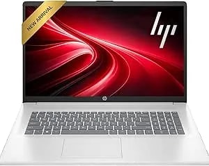 Hp 17 Inch Laptop 2026 Edition, 16gb Ram 256gb Ssd, Intel 13th i3 Cpu (8 Cores), 17.3" Ips Display, Large Screen, Windows 11 With Office 365 For The Web, No Mouse
