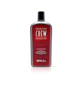 American Crew Men'S Shampoo, Fortifying For Thinning Hair, Refreshes Scalp, 33.8 Fl Oz