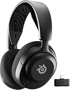 Steelseries Arctis Nova 5 Wireless Multi-System Gaming Headset — Neodymium Magnetic Drivers — 100+ Audio Presets — 60 HR Battery — 2.4GHz Or BT — Clearcast Gen2.X Mic — PC, PS5, PS4, Switch, Mobile