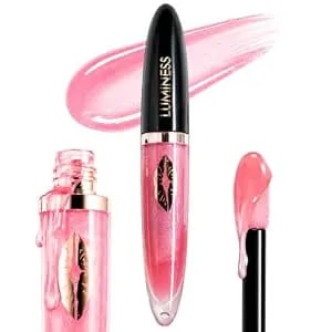 Luminess Hot Kiss Lip Plumper - Maximum Plumping Lip Gloss For Fuller-Looking Lips, Hydrating, Moisturizing & Revitalizing Lip Stain With Shea Butter & Vitamin E, Lip Moisturizer, Vegan & Cruelty-Free