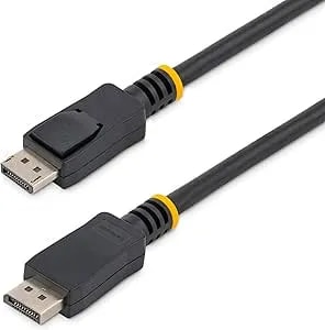 Startech.Com 20 Ft Displayport Cable With Latches - M/M