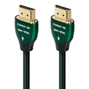 Audioquest Forest 48 2.1 Hdmi Cable - 8k/10k Ultra Hd, Gaming, High-Speed, 48gbps, Hdr, Earc - 1.5m