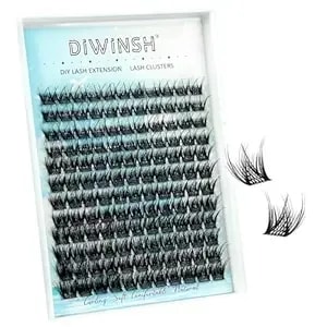 Lash Clusters Fairy Eyelash Clusters 132 Pcs 10-14mm Manga Cluster Eyelash Extensions Natural Wispy Cluster Lashes Reusable Individual Volume Lash Extension With Invisible Lash Band