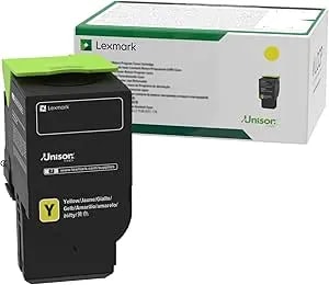 Lexmark Unison Toner Cartridge - Yellow, Ultra High Yield