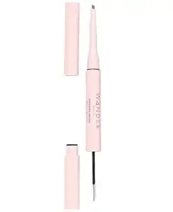 Wander Beauty Upgraded Brow Pencil & Gel Duo - Taupe - 2-In-1 Brow Makeup With Castor Oil, Peptides, Panthenol - Dual-Sided Filler, Definer & Lifter For Fuller Brows - 0.05 Fl Oz