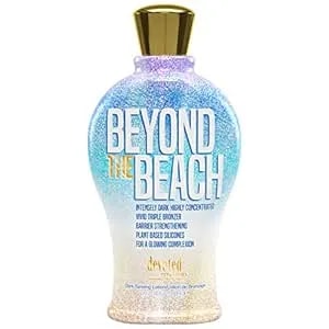 Devoted Creations Beyond The Beach - Intensely Dark Highly Concentrated Vivid Bronzer Barrier Strengthening Plant Based Silicones Boosts Cellular Energy & Luminosity - 12.25 Oz.