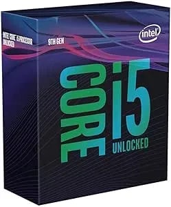 Intel Core i5-9600k Desktop Processor 6 Cores Up To 4.6 Ghz Turbo Unlocked lga1151 300 Series 95w, bx80684i59600k