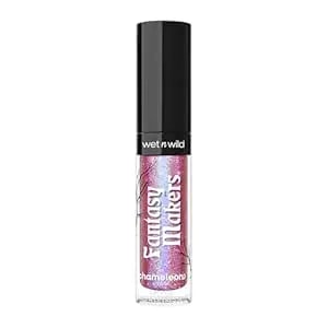 Wet N Wild Halloween Fantasy Makers Chameleon Chrome Lip Foil, Intense Multi-Chrome Pigment, Mesmerizing Blendable Color Shift Foil Finish, Cruelty-Free - Nymph'S Whisper