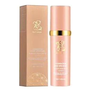 Match Cosmetics Foundation 4 In 1-Light Spectrum,4 In 1 Cosmetics Foundation Liquid With Spf 50+, Concealer Cosmetic Lightweight Makeup, Longwearing & Waterproof For Makeup