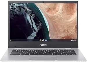 ASUS Chromebook CX1 CX1400 CX1400CKA-DS84F 14" Chromebook - Full HD - Intel Celeron N4500-8 GB - 64 GB Flash Memory - Transparent Silver - Intel Chip - 1920 X 1080 - Chromeos - Intel UHD Graphics