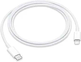 Apple USB-C To Lightning Cable (1 M): Fast And Convenient Charging, Lightning To USB-C Or Thunderbolt 3