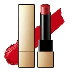Hera Rouge Classy Lipstick #301 Seoul Red - Luxurious Long-Lasting Color, Featherlight Comfort, Luminous And Velvety Finish, Seoul-Inspired Shades, Korean Lip Makeup, 0.12 Oz. (3.5g)