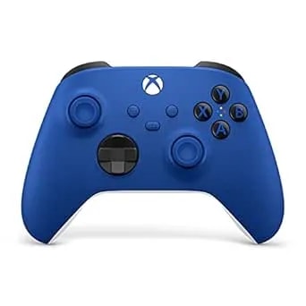 Xbox Wireless Controller - Shock Blue - Bluetooth - USB - Xbox Series X, S, One, PC, Android, Ios, Tablet - 19 Buttons - 90 Days Warranty