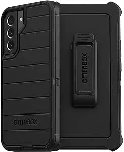 Otterbox Defender Series Case For Samsung Galaxy s22+ (Only) - Holster Clip Included - Microbial Defense Protection - Non-Retail Packaging - Black