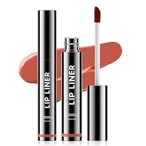 Lip Stain Peel Off Lip Liner - Long Lasting Comfortable Vivid Color Peel Lip Stain Smudge Proof Finish, Create A Charming Vibrant Lip Color Makeup For All Skin Types With All-Day (#03 Rose)