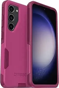 Otterbox Galaxy s23 Commuter Series Case - Into The Fuchsia (Pink), Slim & Tough, Pocket-Friendly, With Port Protection