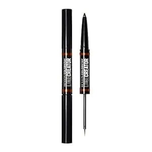 Revlon Liquid Eyeliner & Smoky Kohl Pencil, Colorstay Line Creator Eye Makeup, Waterproof & Transferproof, 152 Leathercraft, 0.004 Oz