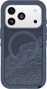 Otterbox Iphone 17 Pro Defender Series Pro Xt Clear Case - Offgrid - Blue - Tough, Rugged & Durable Iphone Case, Snaps On Magsafe