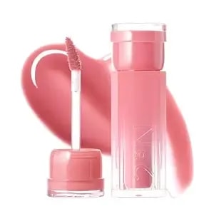 2an Glaze Bouncing Tint 02 Rosy Mocha – Lightweight, Moisturizing Lip Tint With High-Shine Finish, Smooth, Light Plumping, Comfortable Wear, Korean Makeup (0.16 Oz)