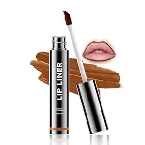 Peel Off Lip Stain, Tattoo Lip Stain Peel Off Lip Liner, Long-Wearing & Waterproof, Moisturizing Highly Pigmented Color With All-Day, Create A Charming Vibrant Lip Color Makeup (#02 Cocoa)