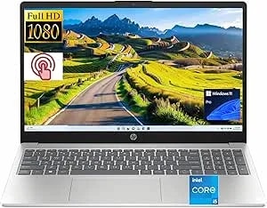 Hp 15-fd0522nr 15.6" Hd Laptop, Intel n200 1.0ghz, 4gb Ram, 128gb Ufs, Windows 11 Home, Natural Silver
