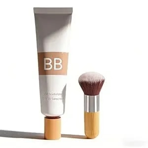 Bb Tinted Moisturizer With Spf 30 - Broad Spectrum Sunscreen & Lightweight Blur Tinted Foundation, Buildable Medium Coverage For A Natural Matte Finish, Hydrating Skin Care (Medium)