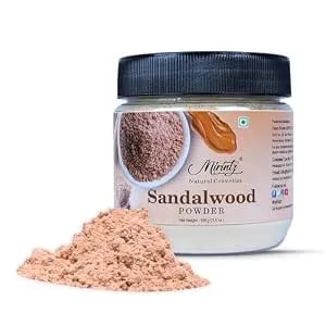 100% Natural Sandalwood Powder - (3.5 Oz) Chandan Powder For Women & Men - Herbal Sandalwood For Face & Skin - Ayurvedic Face Pack For Glowing Skin, Tan Removal Mask & Natural Face Pack