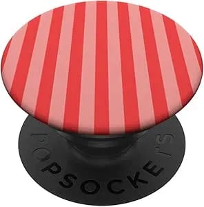 Popsockets Striped Phone Grip - Candy Stripe Popsockets Adhesive Popgrip