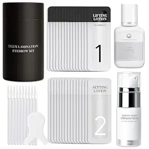 Dlux Professional Luxury Keratin Brow Lamination Kit For Eyebrow Lift, Eyebrow Curling, Lift Kit, Lifting,Perm Sensitive Skin Users