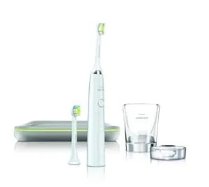 Philips Sonicare Diamondclean Rechargeable Electric Toothbrush, White Edition, hx9332