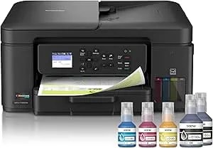 Brother Inkvestment Tank 780 Wireless Color Inkjet All-In-One Printer With Duplex Printing - Includes Up To 3 Years Of Ink In-Box(1) And A 3-Year Limited Warranty(2) (MFC-T780DW)