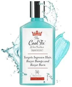 Shaveworks The Cool Fix Aftershave For Women: Pubic Hair Removal, Razor Bumps, Razor Burns, Ingrown Hair Treatment – After Shaving Post Waxing Bikini Area Moisturizing Skin Care Gel 5.3 Fl Oz
