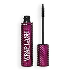 Revolution Beauty London, Wrap Lash Tubing Mascara, Smudge-Proof & Water-Resistant For Length & Volume, Vegan & Cruelty-Free, Burgundy, 0.28 Fl Oz