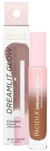 Pacifica Concealer – Dreamlit Glow Full Coverage Concealer With Squalane For Dark Circles & Dark Spot Correction, Lightweight & Long-Lasting, Vegan & Cruelty-Free, Shade 05 (Rich Mocha)