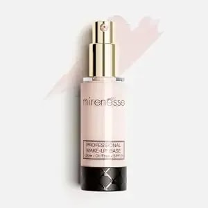 Mirenesse Skin Clone Professional Makeup Base Spf 15, Redness Correcting Primer, Brightening & Instantly Hydrating, Collagen Booster Treatment, Oil Free & Waterproof, Vegan & Toxin Free, 2 Glow 1.2oz
