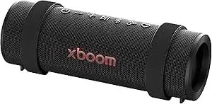 Lg Xboom Grab Core By Will.I.Am, Portable Outdoor Bluetooth Speaker For Sports And Athletes, Up To 19 Hours, ip67 Dust And Water Resistant, Adjustable Carrying Straps. Perfect For Biking And Hiking
