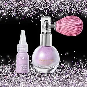 Body Glitter Spray, Hair Glitter Spray, Body Shimmer Powder, Face Glitter Highlighter, Glitter Spray, Body Shimmer Spray For Skin (Purple)