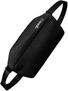 Bellroy Sling Bag (Unisex Compact Crossbody Bag, Multiple Compartments, Water-Resistant Materials, Holds Phone, Camera & Water Bottle) - Melbourne Black