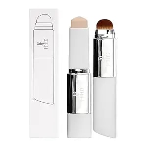 2-In-1 Foundation Stick Concealer With Soft Brush Head, Moisturizing Long-Lasting Makeup, Creamy Smooth Texture For Even Skin Tone (02#)