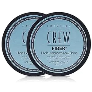American Crew Men'S Hair Fiber, Like Hair Gel With High Hold With Low Shine, 3 Oz (Pack Of 2)