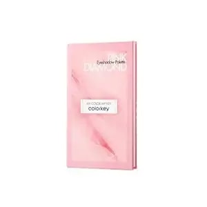 Colorkey Pink Diamond 7-Color Eyeshadow Palette, Matte & Shimmer, Multi-Use, Long-Lasting, Non-Fallout, High Pigment, Easy To Blend