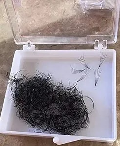 5d Premade (Hand Made) Fan Lashes (500 Fans/Tray) For Eyelash Extension, D Curl, 0.07 Thickness, Length From 9mm-15mm (d11mm5d)…
