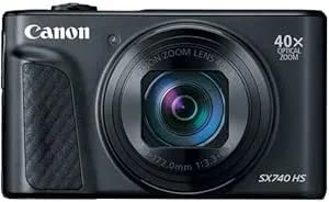 Canon Powershot sx740 Hs Digital Camera (Black) (Renewed)