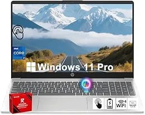 Hp 15.6" Fhd Touchscreen Laptop, Intel 13th Gen Core i7-1355u (Up To 5.0ghz), 16gb Ram, 512gb Ssd, Ai Copilot, win11 Pro, Fast Charge, wifi6, 2026 Business & Student Portable Computer