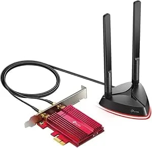 TP-Link Wifi 6 AX3000 Pcie Wifi Card (Archer TX3000E), Up To 2400Mbps, Bluetooth 5.3, 802.11AX Dual Band Wireless Adapter With MU-MIMO, Ofdma, Ultra-Low Latency, Supports Windows 11, 10 (64bit)