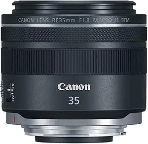 Canon RF35mm F1.8 Is Macro STM Lens, Black