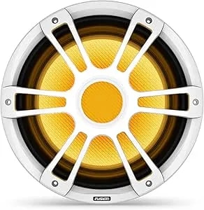 Garmin Fusion® Signature Series 3i Marine Subwoofers, 12" 1400-Watt Crgbw Sports White Marine Subwoofer